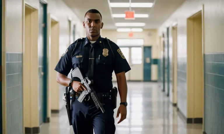 Can Off-Duty Police Officers Carry Guns In Schools?