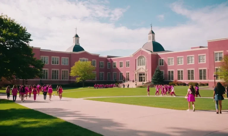 Colleges With Pink School Colors: A Comprehensive Guide