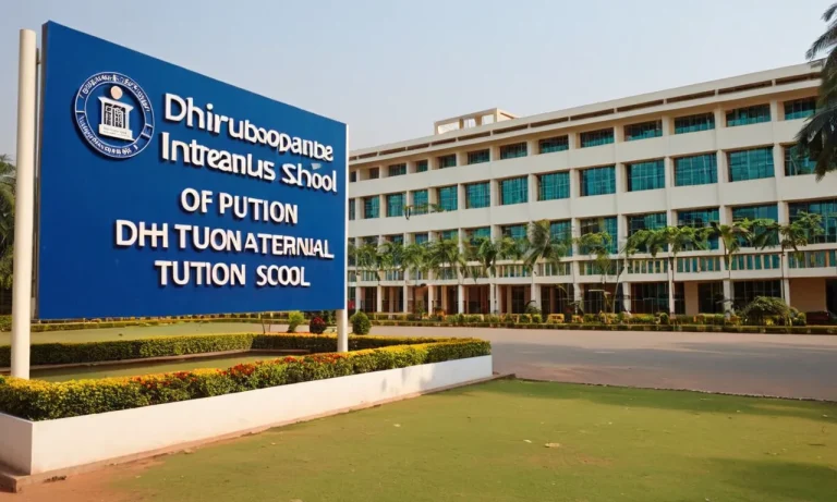 Dhirubhai Ambani International School Fees: A Comprehensive Guide
