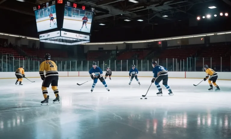 High School Hockey Rink Size: A Comprehensive Guide