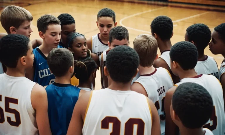 How Many Players Are On A Middle School Basketball Team?