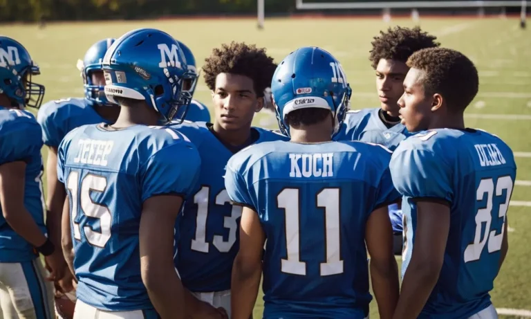 How Many Players Are On A High School Football Team?