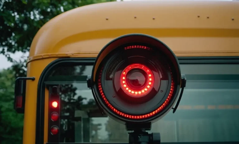 How To Tell If School Bus Cameras Are On: A Comprehensive Guide