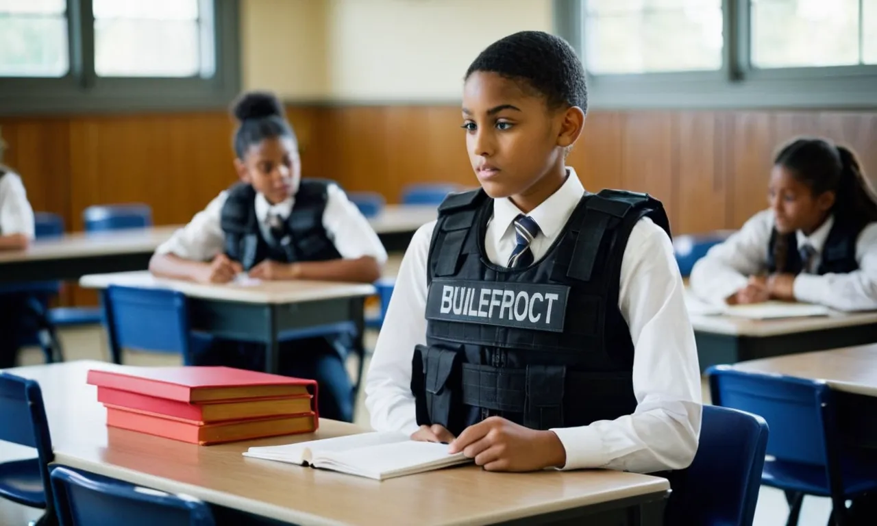 Is It Illegal To Wear A Bulletproof Vest To School? - Truth in American ...