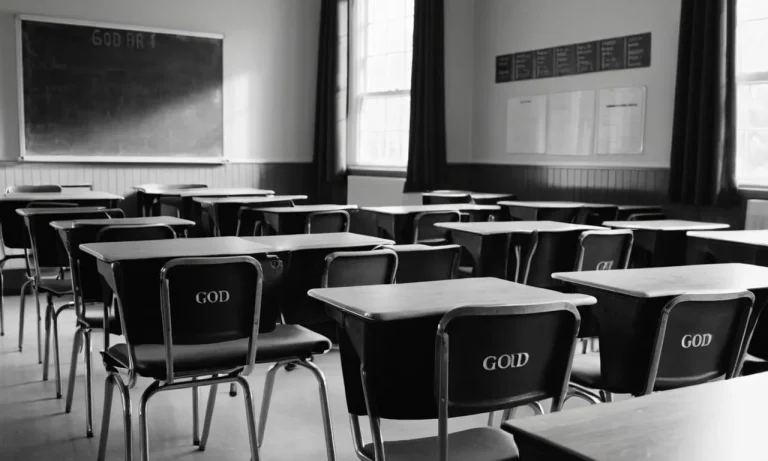 Taking God Out Of Schools: A Comprehensive Guide
