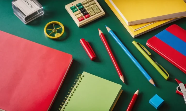 What Color Are School Subjects? A Comprehensive Guide
