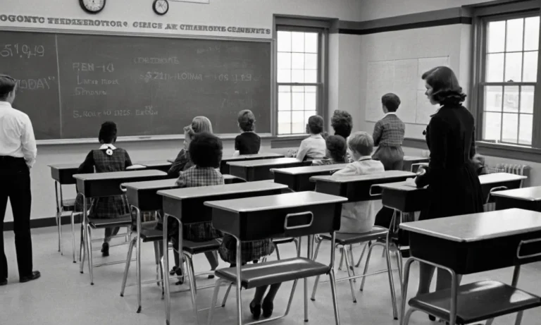 What Was School Like In The 1960S? A Comprehensive Look