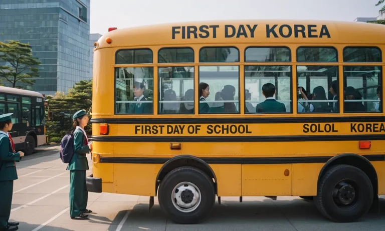 When Does School Start In Korea? A Comprehensive Guide