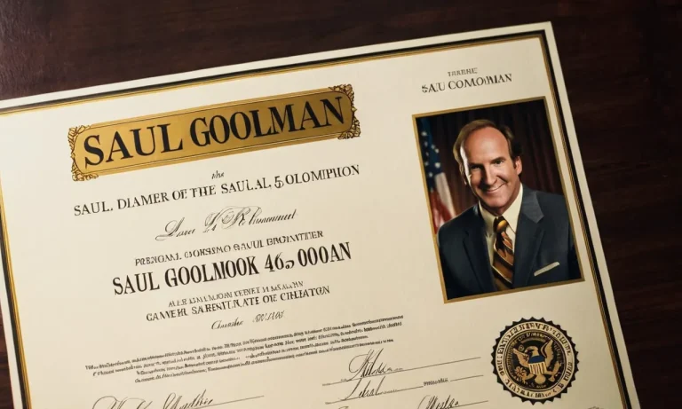 Where Did Saul Goodman Go To Law School? A Comprehensive Guide