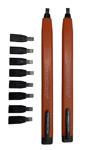 Swanson AlwaysSharp mechanical carpenter pencil with flat anti-roll design