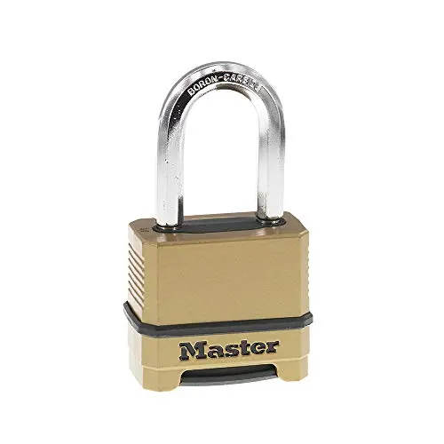 Master Lock heavy duty weatherproof combination padlock with resettable code