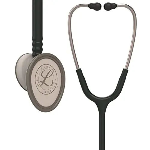 3M Littmann Lightweight II stethoscope with black tube and dual-sided chestpiece