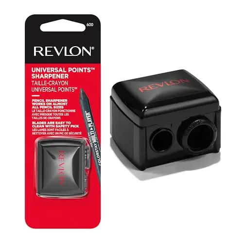Revlon universal pencil sharpener with adaptor ring