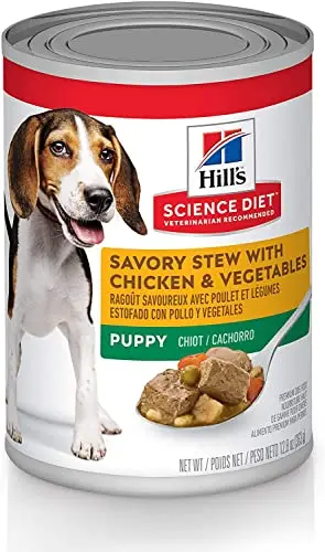 Hill's Science Diet Puppy Wet Dog Food cans