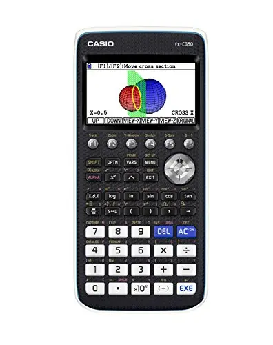 Casio fx-CG50 PRIZM color graphing calculator with 3D graphing