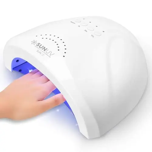 SUNUV SUNone white UV LED nail lamp with removable base