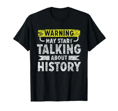 I Love History t-shirt with simple text design