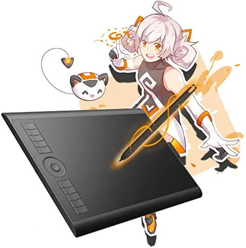 GAOMON M10K drawing tablet with large active area