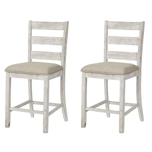 Signature Design by Ashley farmhouse style bar stools
