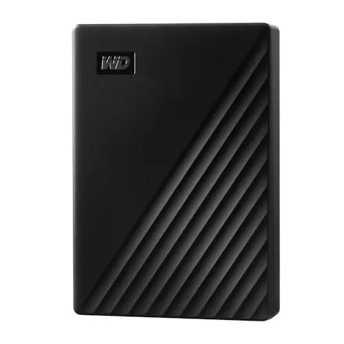 WD My Passport 5TB portable external hard drive for video backups