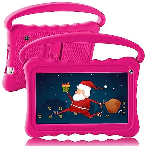 UJoyFeel kids tablet with protective case for durable travel