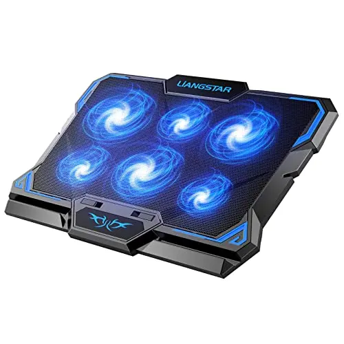 LIANGSTAR laptop cooling pad with six LED fans