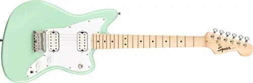 Squier Mini Jazzmaster electric guitar in Surf Green