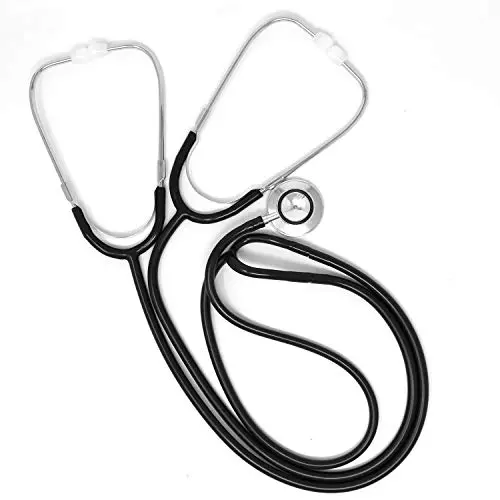 Ever Ready First Aid basic dual-head teaching stethoscope in black
