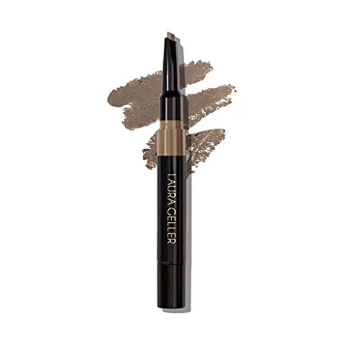 LAURA GELLER NEW YORK Sculpt-n-Stay Waterproof Brow Pencil & Gel in Taupe