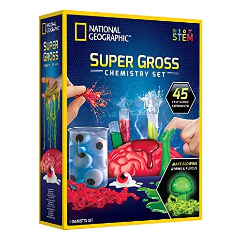 National Geographic Gross Science Kit with disgusting experiments for kids