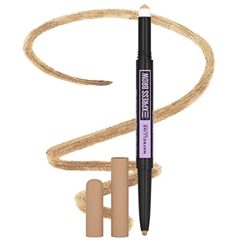 Maybelline Express Brow 2-In-1 Pencil and Powder Eyebrow Makeup in Light Blonde shade