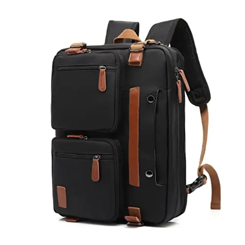 MOLNIA 3-in-1 laptop bag convertible between backpack and briefcase