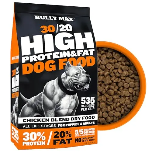 Bully Max High Protein Dry Dog Food bag