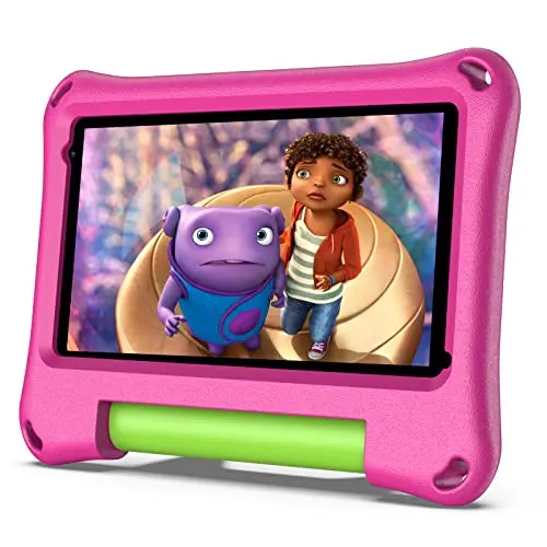 VASOUN kids tablet with kid-proof case for safe travel