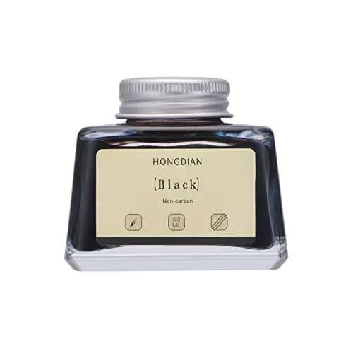 Asvine Hongdian Black fountain pen ink bottle