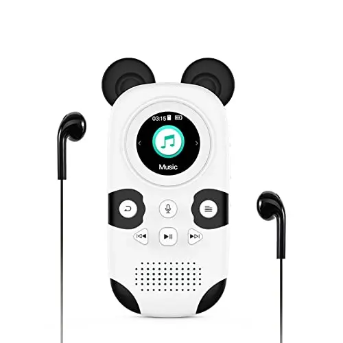 RUIZU panda-shaped MP3 player for young children