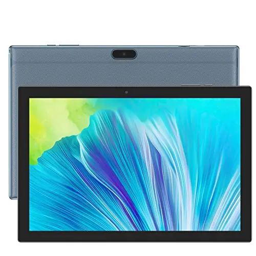 ZZB 10-inch Android tablet with expandable storage running Roblox