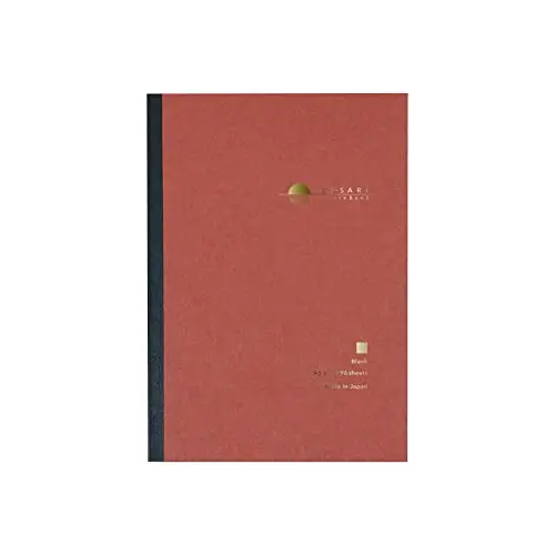 NAKABAYASHI Yu-sari A5 plain notebook with eggshell colored paper