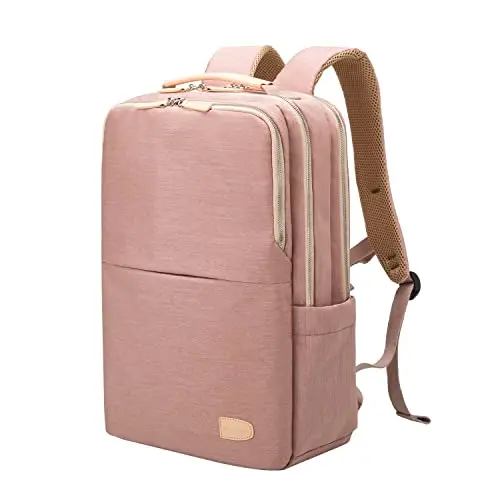 NOBLEMAN women's laptop backpack with ergonomic shoulder straps