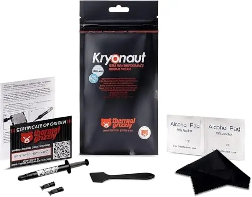 Thermal Grizzly Kryonaut thermal paste with spatula