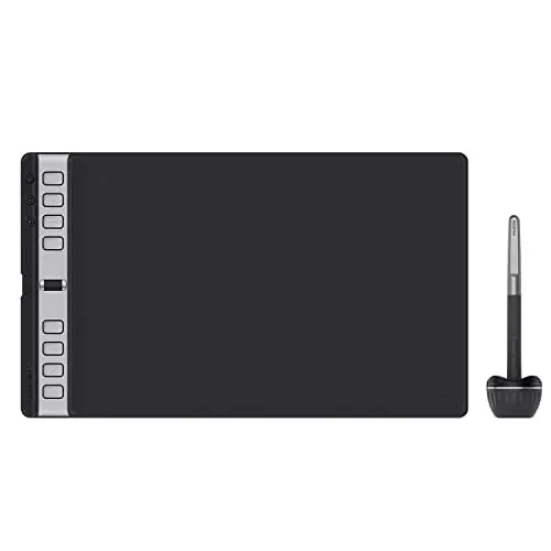 HUION Inspiroy 2 large drawing tablet with scroll wheel