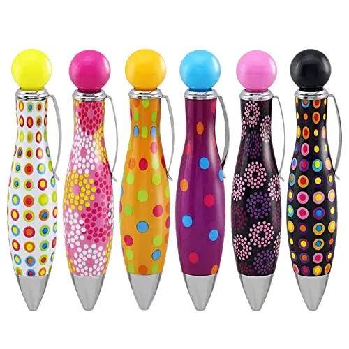 Lyforx short fat pens with patterned designs
