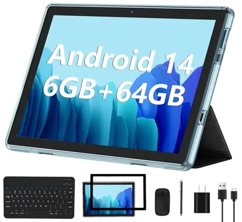 ECOPAD tablet with keyboard attached for versatile use