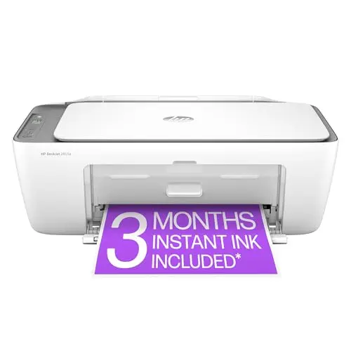 HP DeskJet 2855e compact wireless all-in-one printer