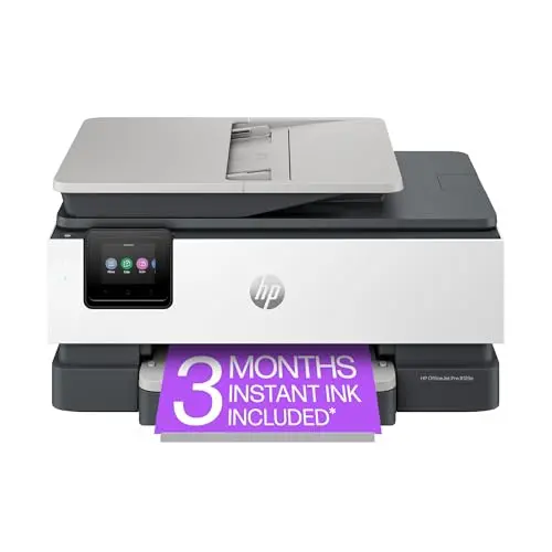 HP OfficeJet Pro 8125e wireless all-in-one printer with touchscreen display