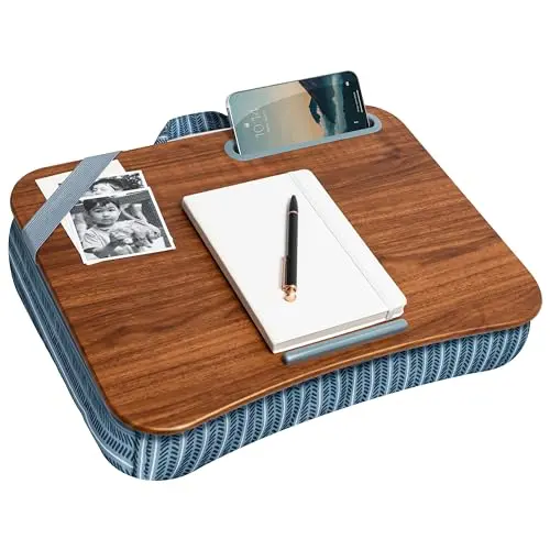 LAPGEAR designer lap desk with arrow stripes pattern and device ledge