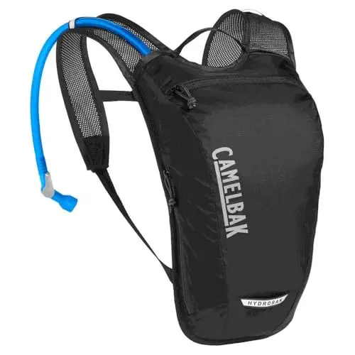 CamelBak Hydrobak Light bike hydration backpack in black and silver with minimalist design