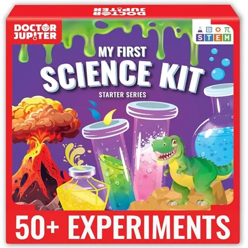Doctor Jupiter Chemistry Set with test tubes and experiment materials