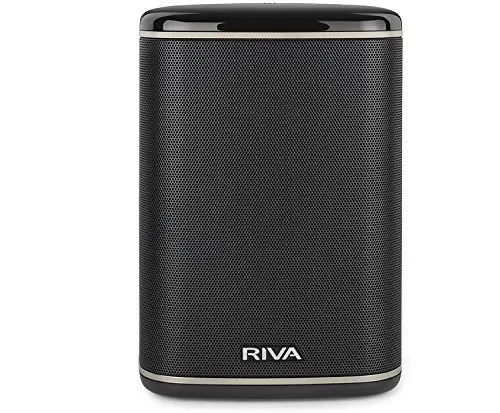 RIVA Arena Wi-Fi Bluetooth speaker in black finish