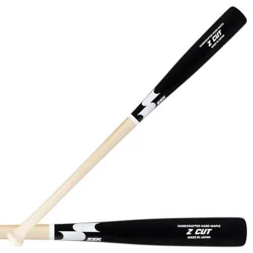 SSK Z Cut maple wood baseball bat with balanced design